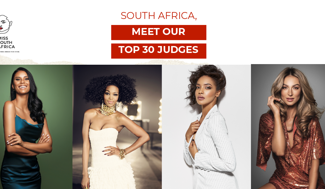 Miss SA 2021 judges reveal