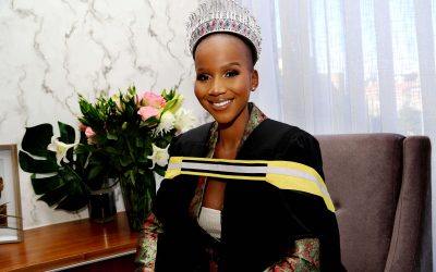 Tears of joy as Miss South Africa Shudufhadzo Musida graduates