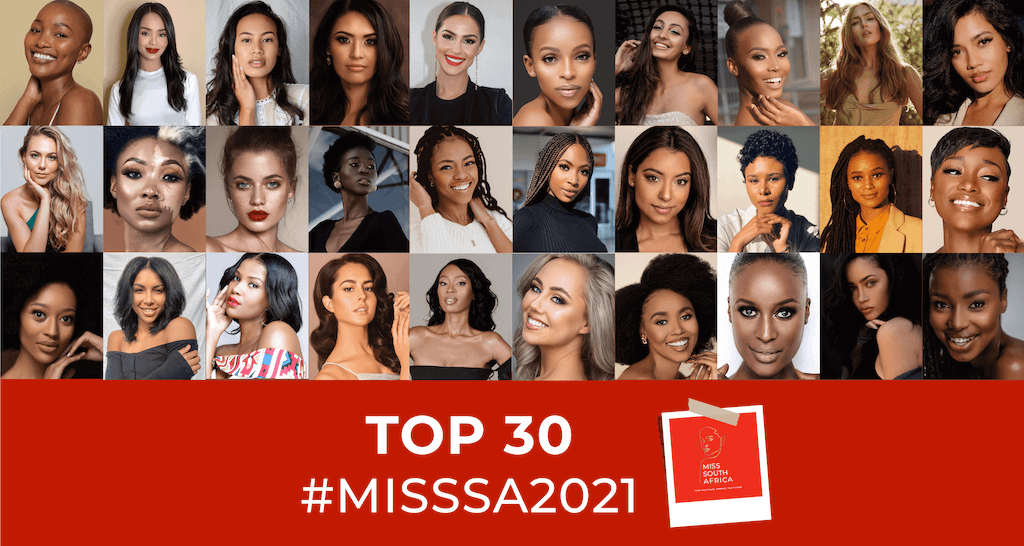 MISS SOUTH AFRICA 2021 TOP 30