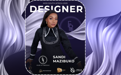FASHION MEET’S PURPOSE!  MISS SA CHAMPIONS AFRICA CREATIVITY