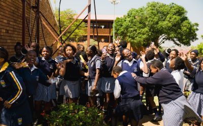 Miss South Africa Finalists Visit High-Performance School in Soweto to Empower Young Girls in STEAM.