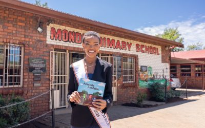 MISS SOUTH AFRICA 2025 AND EYA AMBASSADOR CONTINUES LITERACY OUTREACH WITH BOOK-READING VISIT TO MONDE PRIMARY SCHOOL